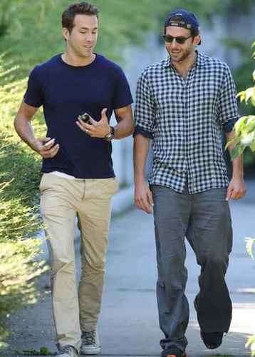  Bradley and Ryan Reynolds in Vancouver