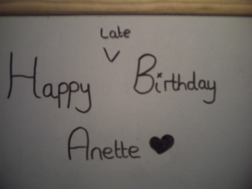  For Anette