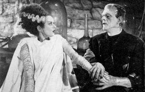  Frankenstein and his bride