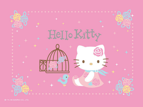  Hello Kitty achtergrond
