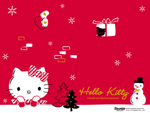  Hello Kitty karatasi la kupamba ukuta