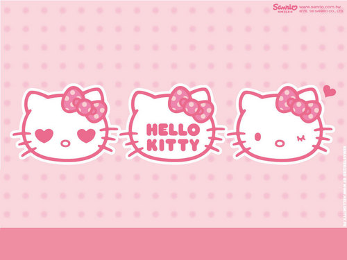  Hello Kitty kertas dinding