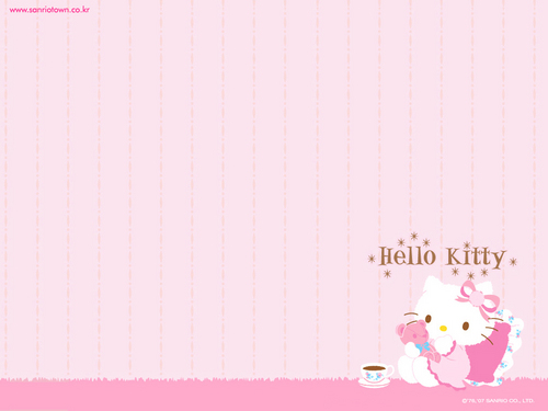  Hello Kitty fond d’écran