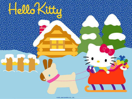  Hello Kitty Hintergrund
