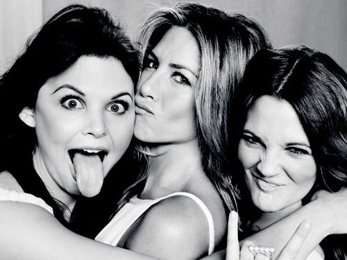  Jennifer Aniston, Drew Barrymore and Ginnifer Goodwin in Marie Claire