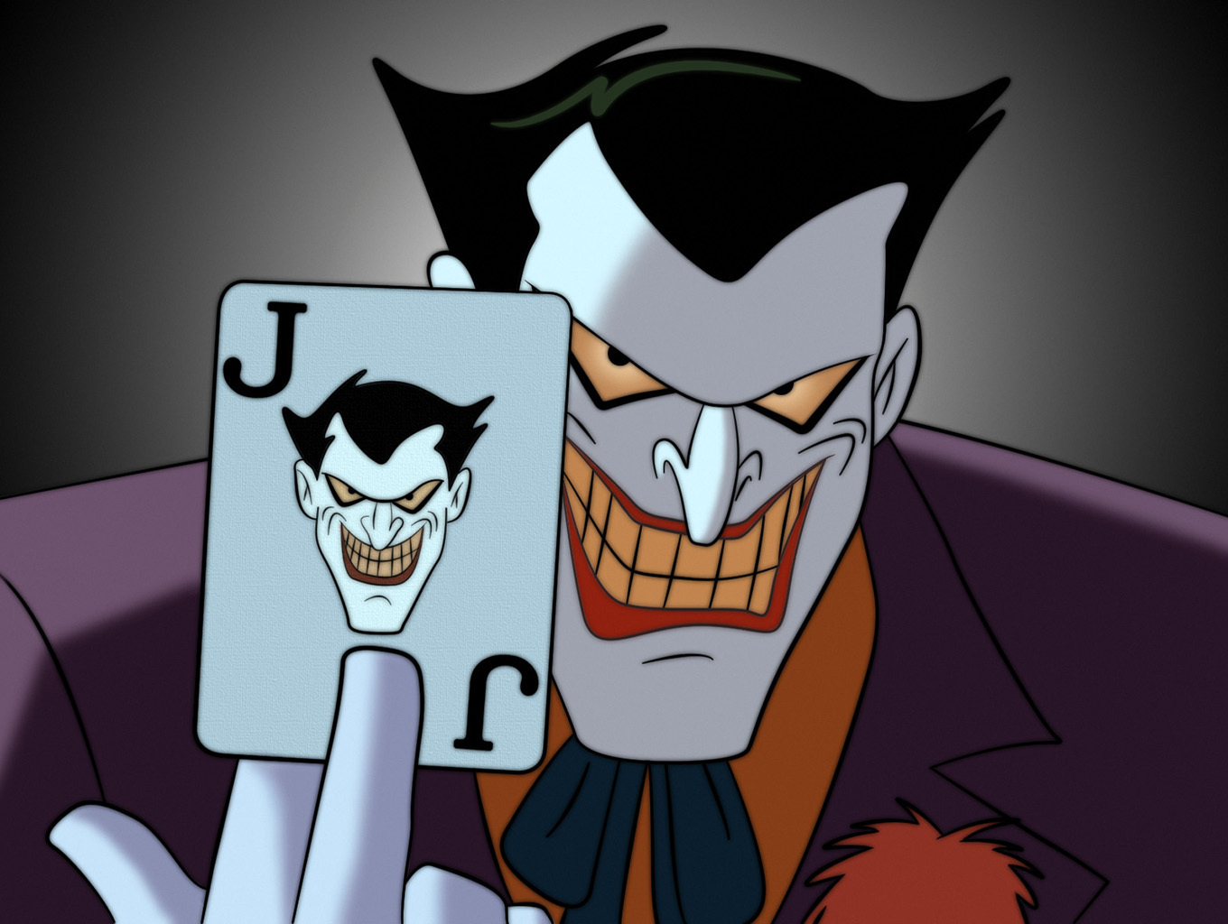 2. The Joker's iconic green hair in the Batman comics - wide 1
