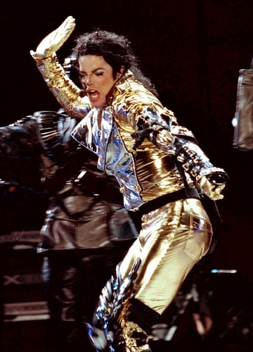  MJ in ゴールド (History Tour)