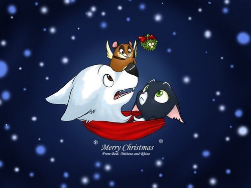  Merry Xmas Anime Hintergrund