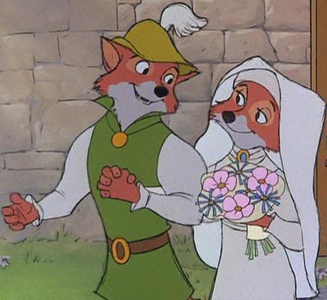  Robin capuche, hotte and Maid Marian
