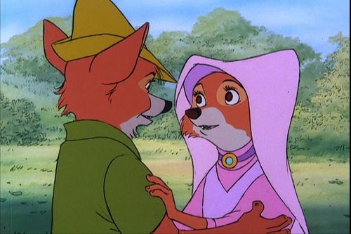  Robin capuche, hotte and Maid Marian