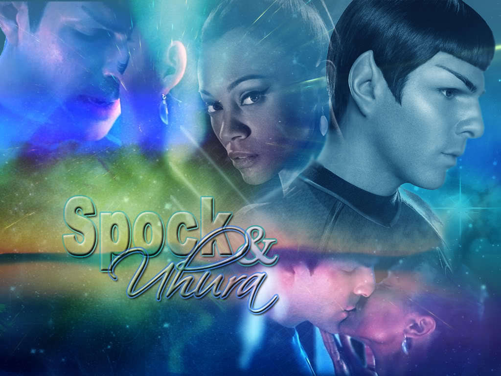 star trek 2009 spock and uhura