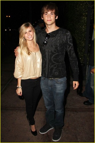 Tony Oller and Carlson Young