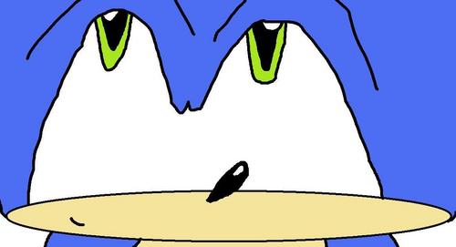  An un shaded Sonic pic.