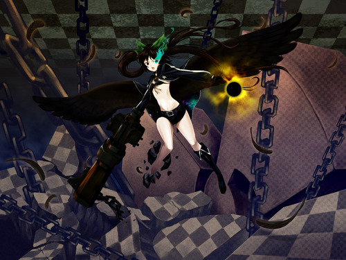 Black Rock Shooter Vocaloid fondo de pantalla