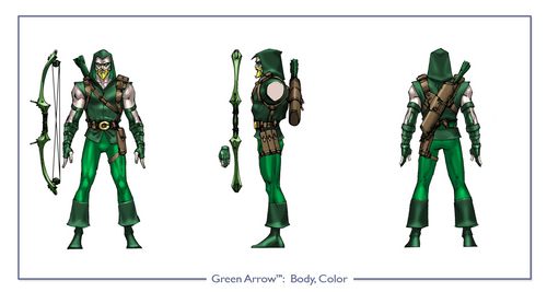  Green panah in DCU Online