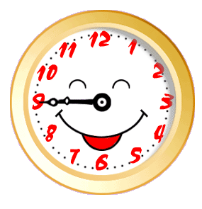 Happy Clock for A nice Day