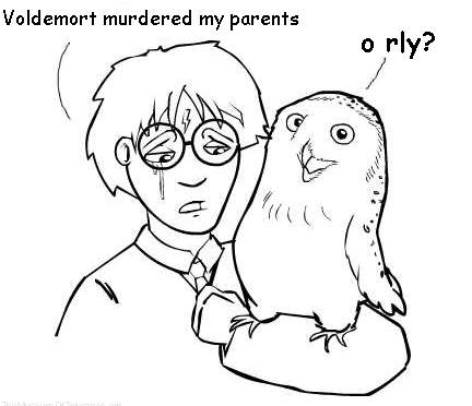  Harry and Hedwig O RLY