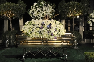  Michael's private funeral