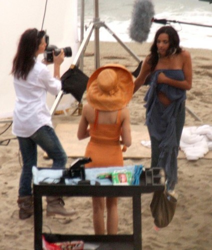  On Set In Miami