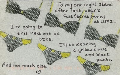  PostSecret - 27 September 2009