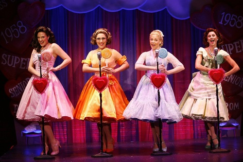 The Hit Off-Broadway show: The Marvelous Wonderettes!
