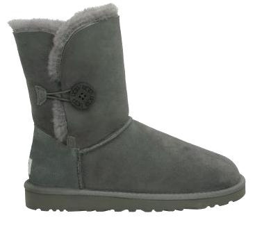  UGG Bailey Button Grey Boots free shipping