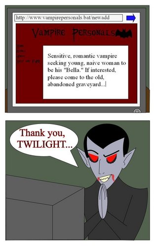 Vampires love Twilight