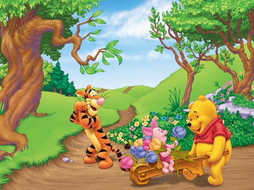  Winnie-the-Pooh پیپر وال