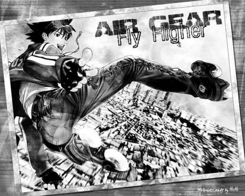  air gear postcard