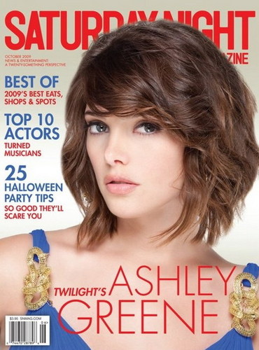 Ashley Greene Sturday Night magazine photoshoot