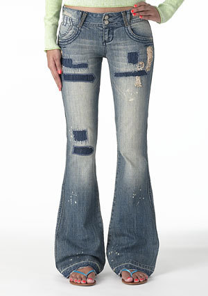  Avery Low-Rise Flare Jean