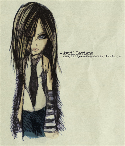  Avril অনুরাগী Art