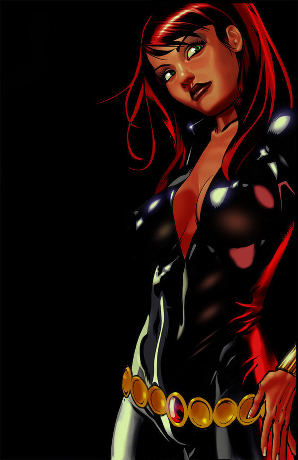 Black-Widow-marvel-superheroines-