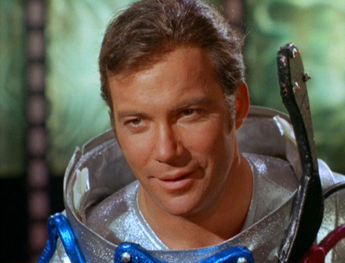 Captain Kirk in ''The Tholian web''