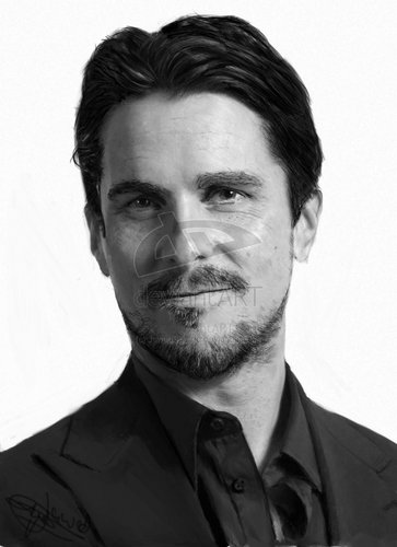  Christian Bale Portrait