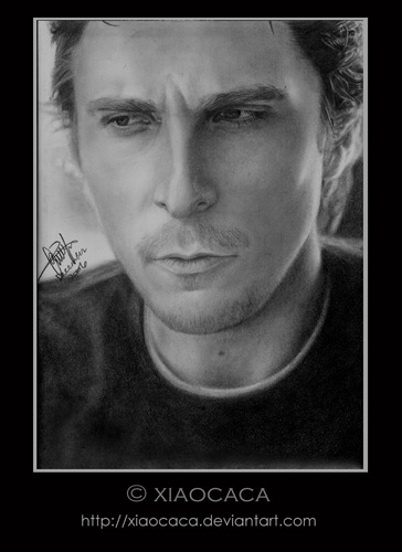  Christian Bale... is thinking