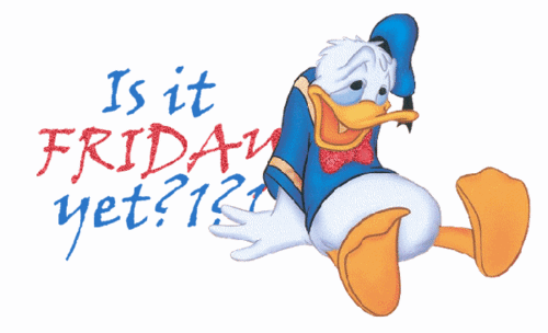  Donald bebek Is it Friday yet?