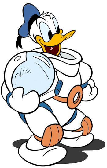 Donald in space