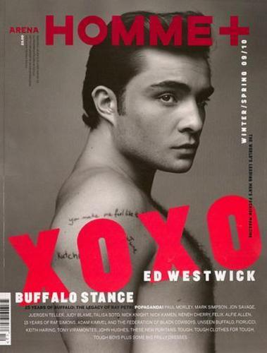  Ed Westwick covers Arena Homme Plus *SWOON ALERT*