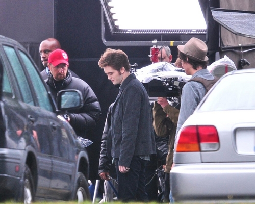  From the Eclipse filming set