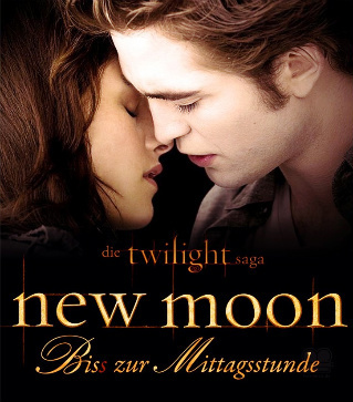  German Bella & Edward New Moon Poster