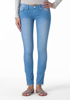  Harlow Low-Rise Ankle Skinny Jean