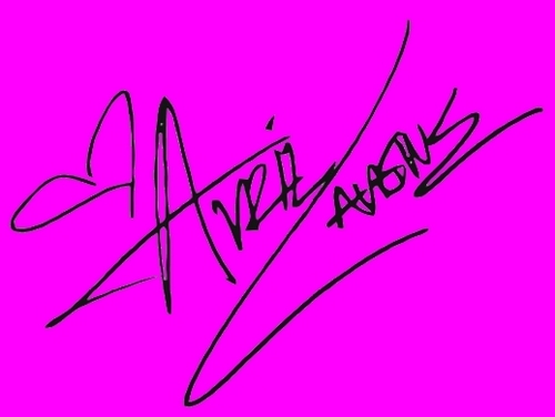 Her signiture!
