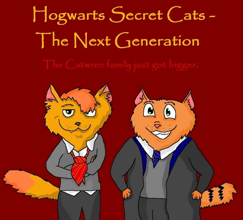 Hogwarts Secret Cats 5 Wallpaper