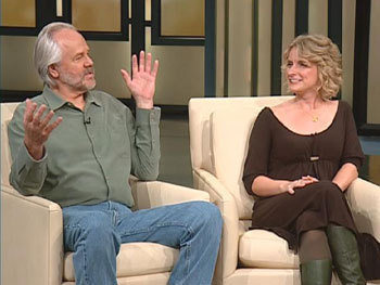 Liz and Richard on Oprah in 2007