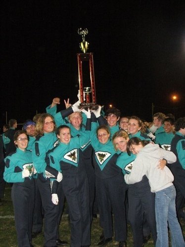  SHS Marching Band Overton Finals Trophie 1st place