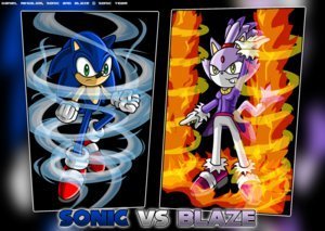 Sonic Vs Blaze