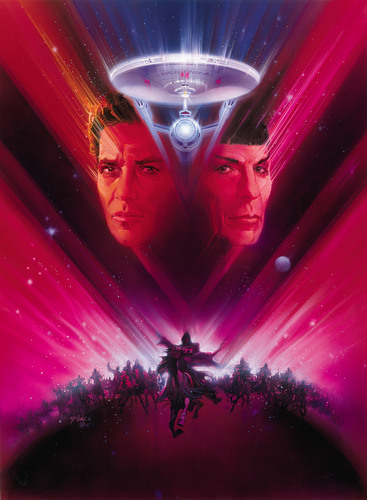  étoile, star Trek V: The Final Frontier poster