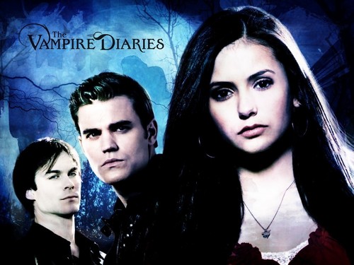  Stefan, Elena and Damon