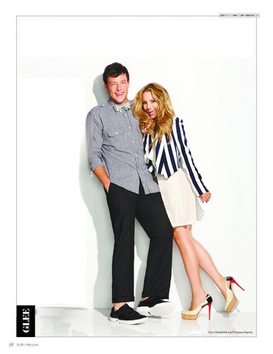  Cory and Dianna in a magazine